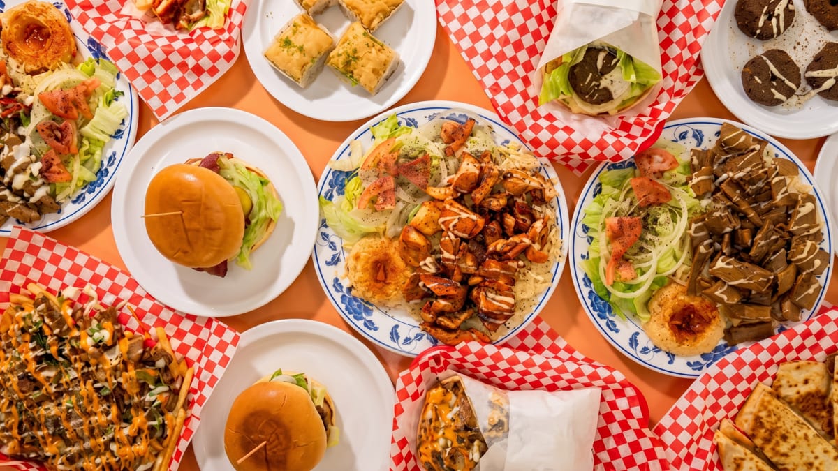 Asian flavors meet Mediterranean smoke