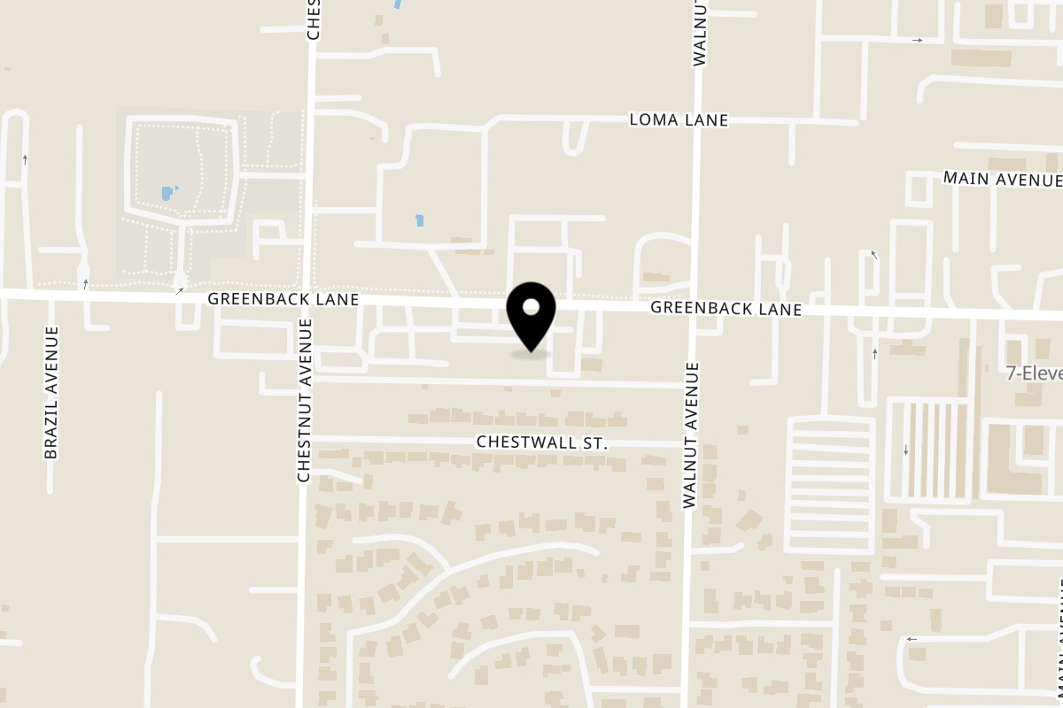 Map showing the location of DK Asian Grill and Gyros on 9270 Greenback Ln in Orangevale
